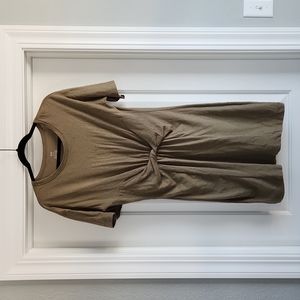 aerie T-Shirt Dress with Twist Front